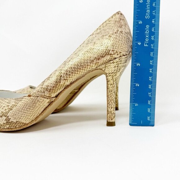 Rampage MARIA Women 8 Snake Skin Heels Pointed Toe Stiletto Metallic‎ Lot of 2 - Picture 10 of 16